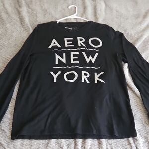 Aeropostale Black Long Sleeve Tee